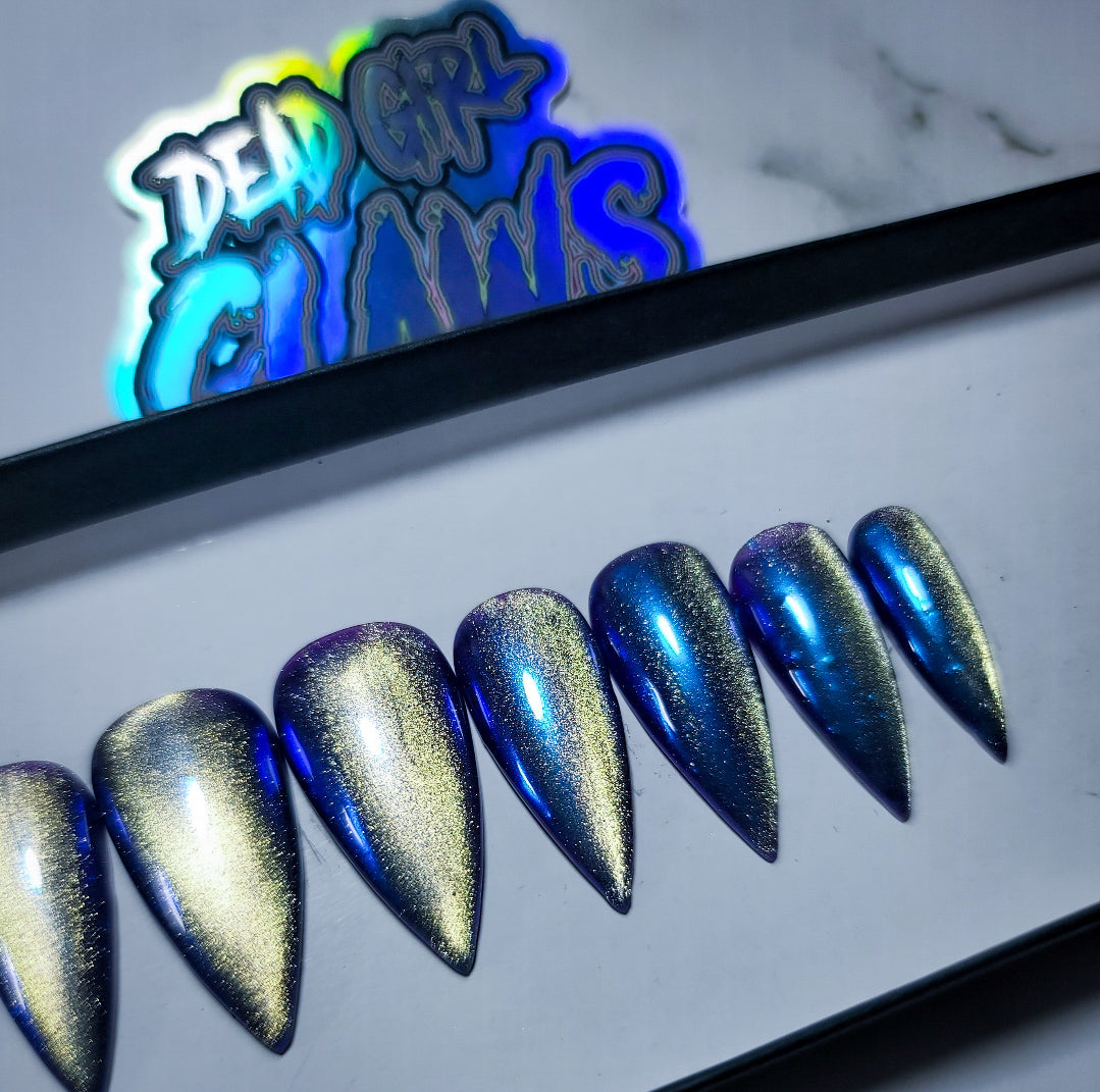 Crystal Ball Press on Nail Set