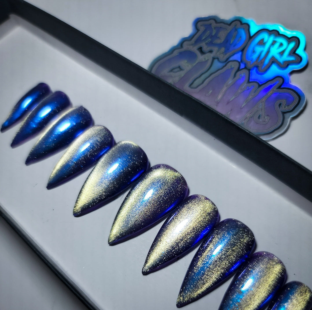 Crystal Ball Press on Nail Set