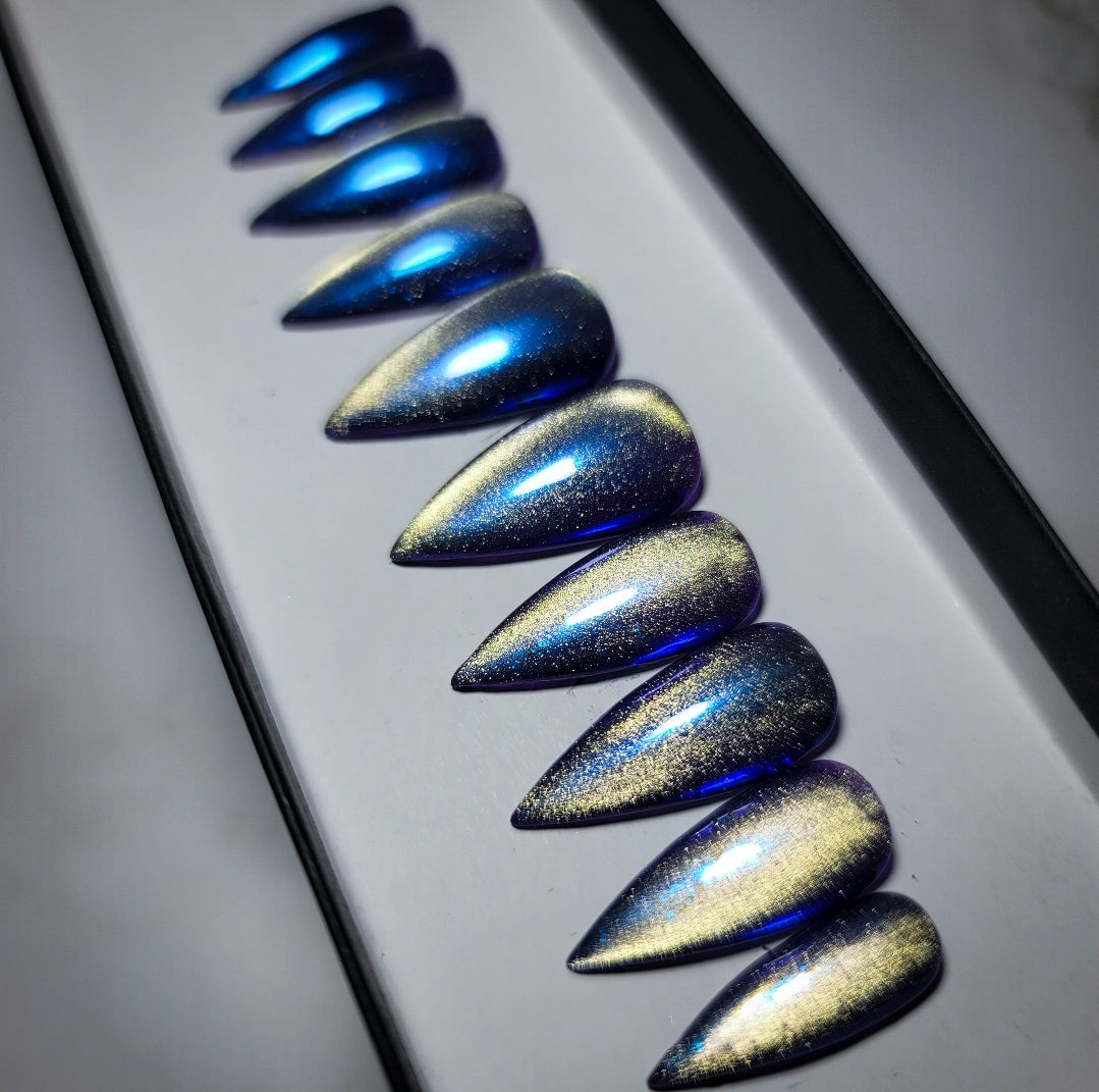 Crystal Ball Press on Nail Set