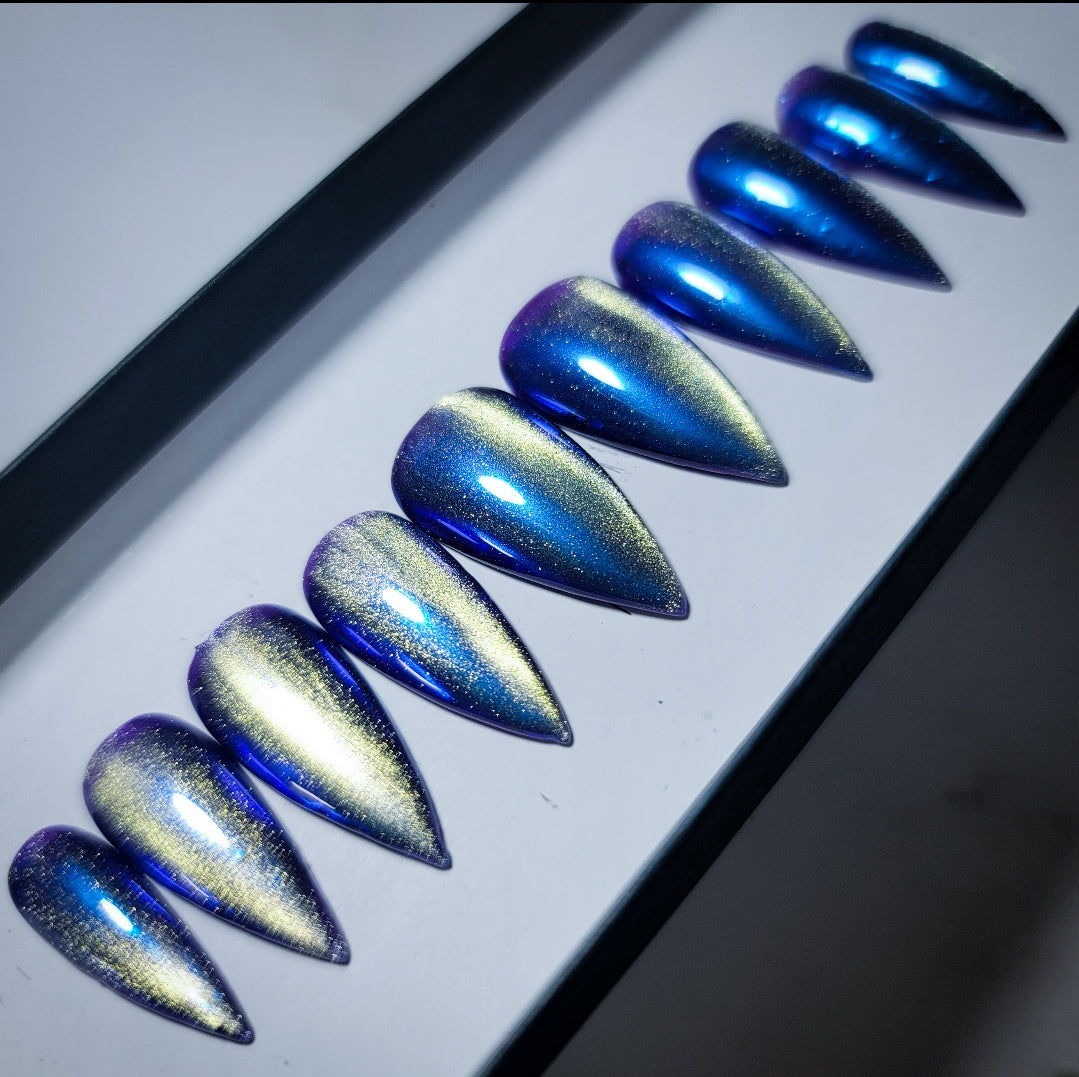 Crystal Ball Press on Nail Set