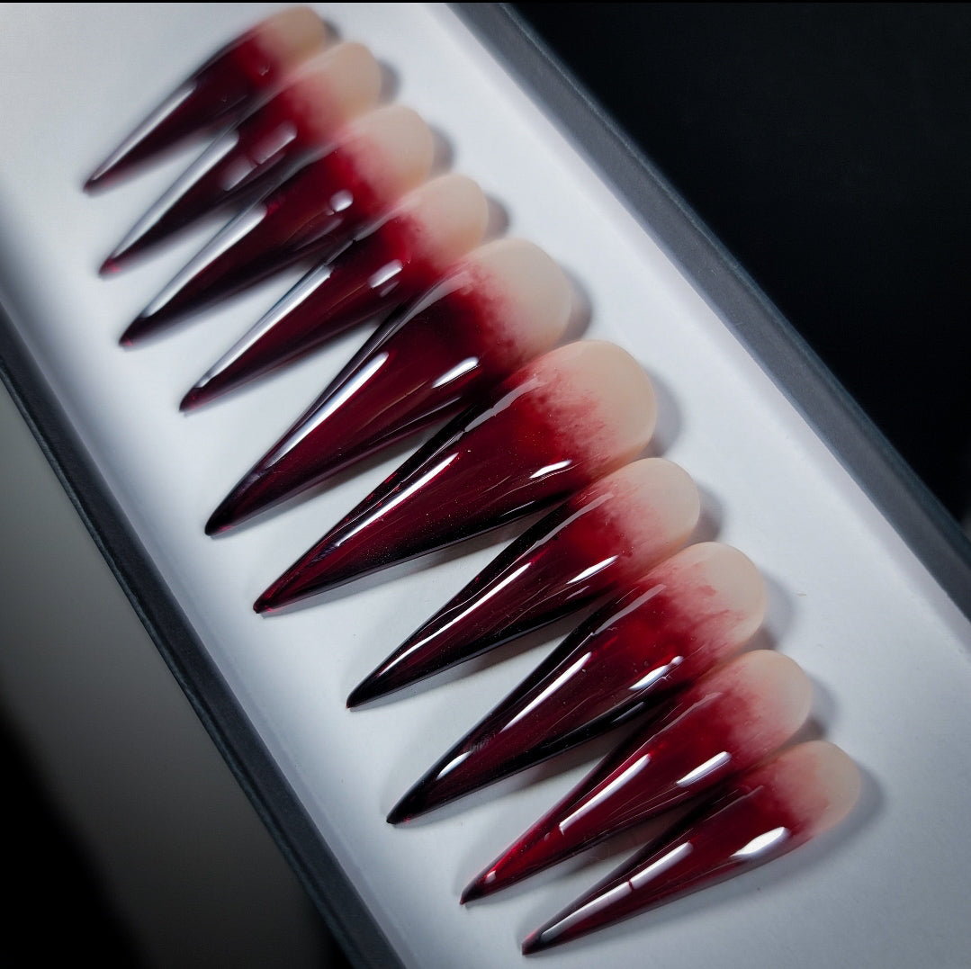 The Scarlet trail Press on Nail Set