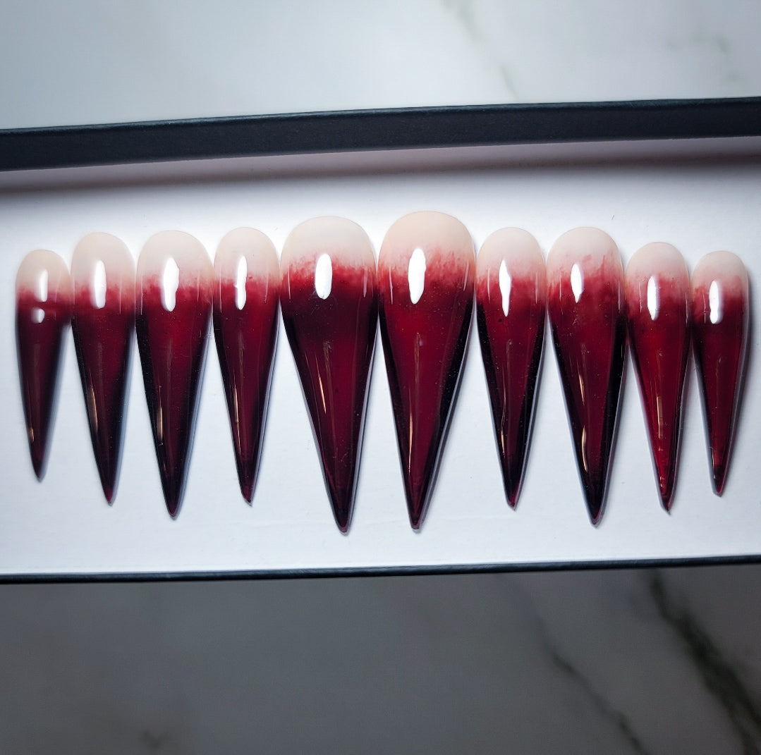 The Scarlet trail Press on Nail Set
