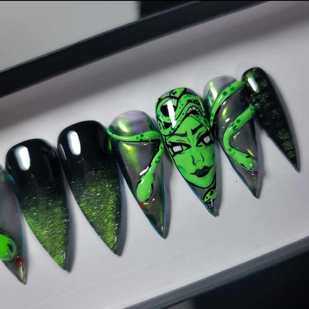 Turn To Stone Press on Nail Set