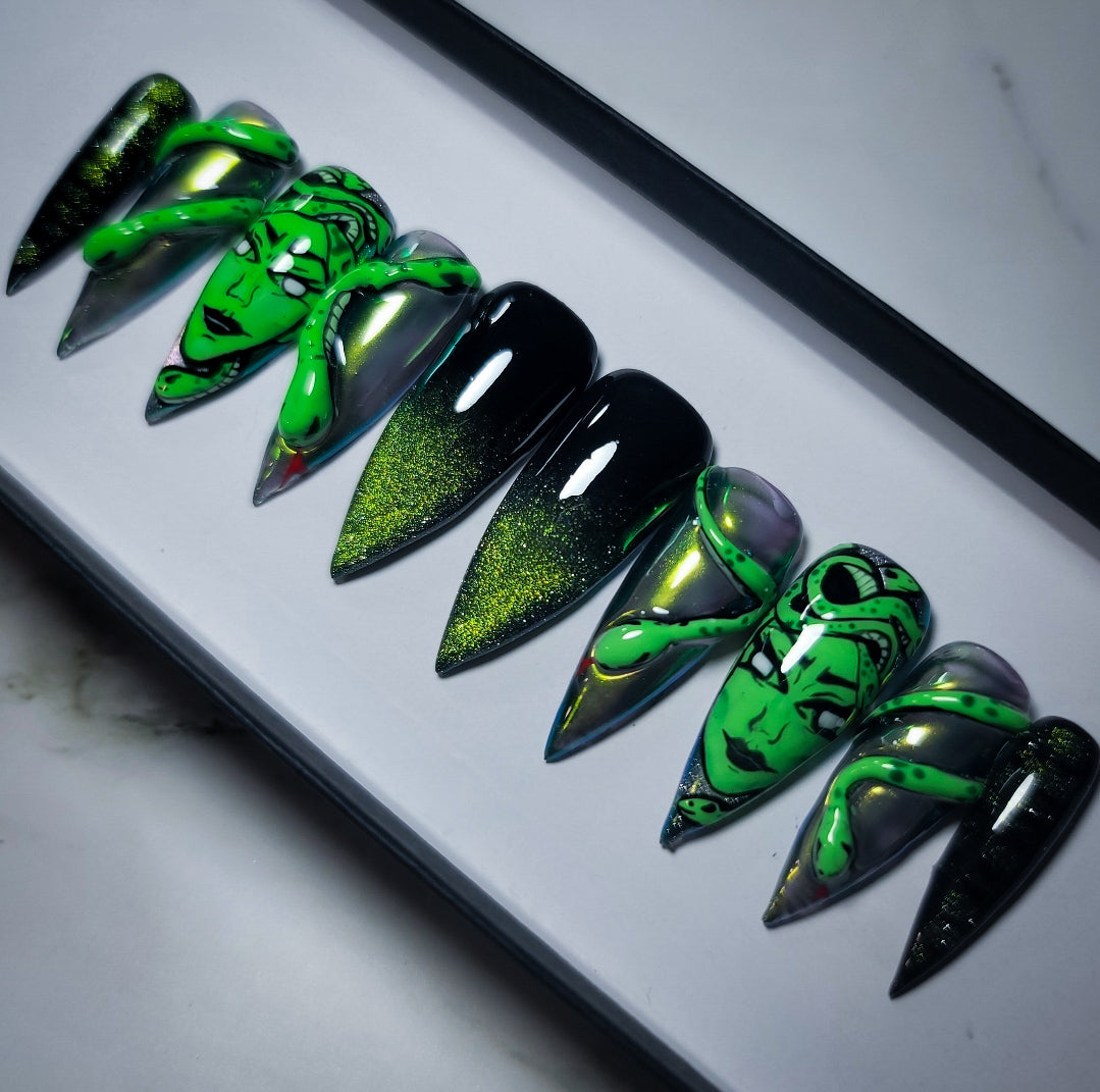 Turn To Stone Press on Nail Set