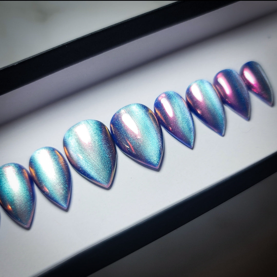 Fire & Ice Press on Nail Set