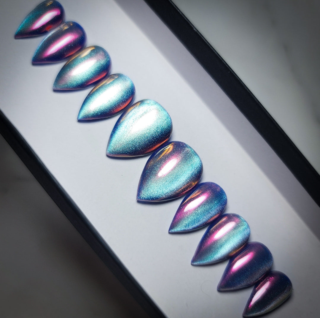 Fire & Ice Press on Nail Set