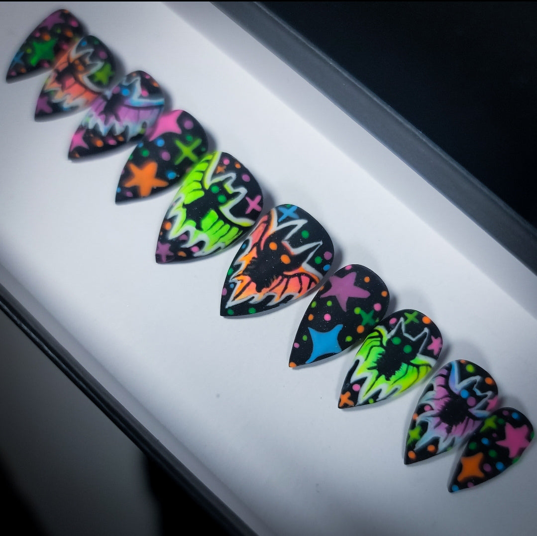 Bat Queen (Glow in the Dark) Press on Nail Set