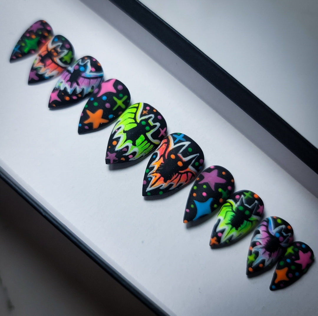 Bat Queen (Glow in the Dark) Press on Nail Set