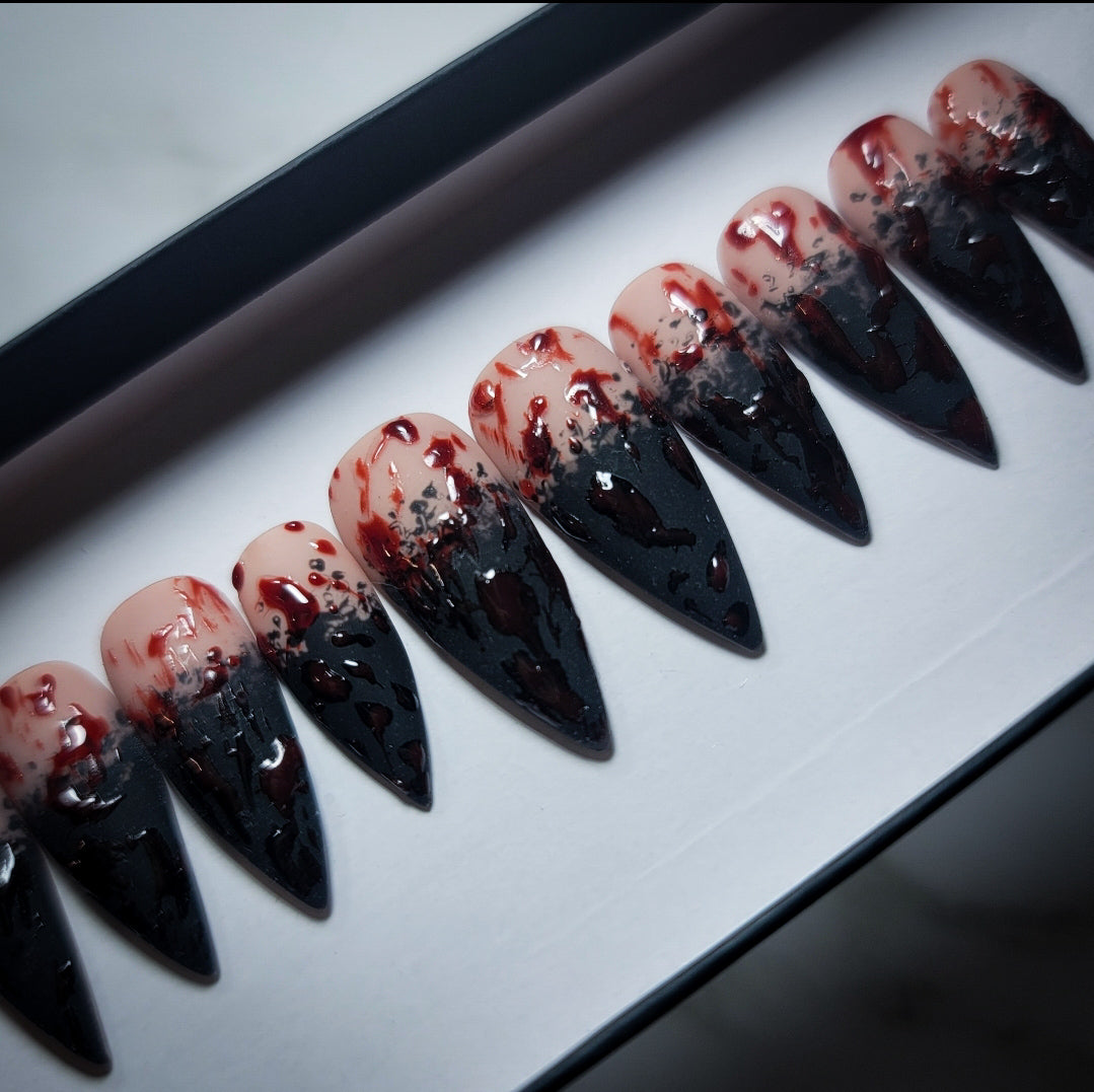 The Darkness Press on Nail Set