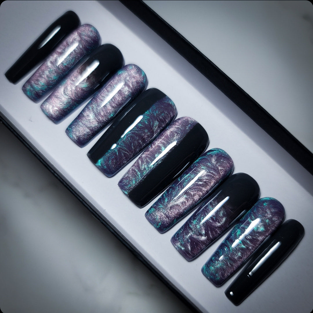 Athame Press on Nail Set