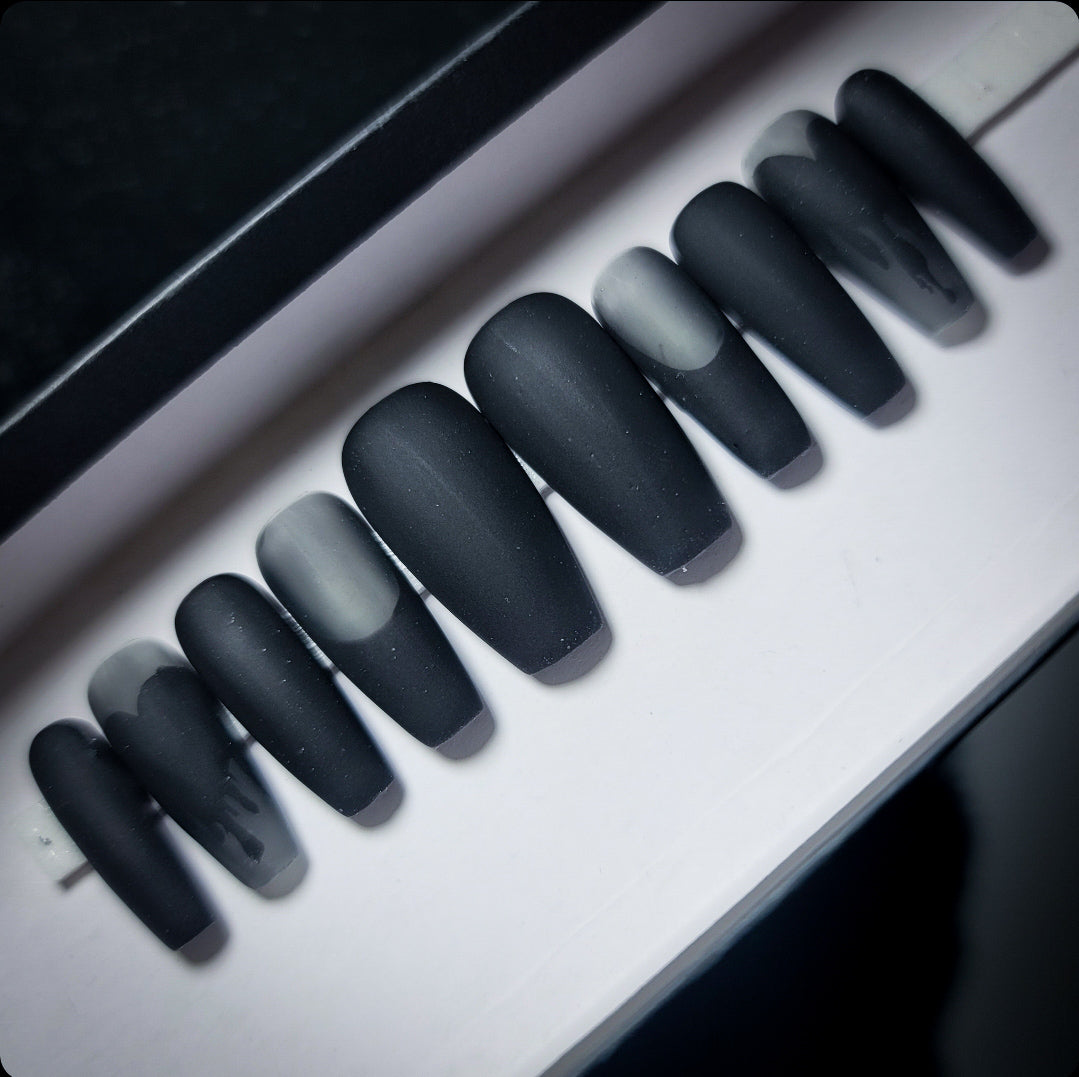 Bleed for You Press on Nail Set