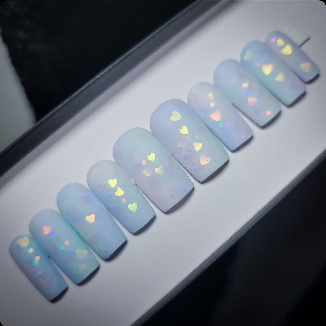 Dream Girl (Thermal) Press on Nail Set