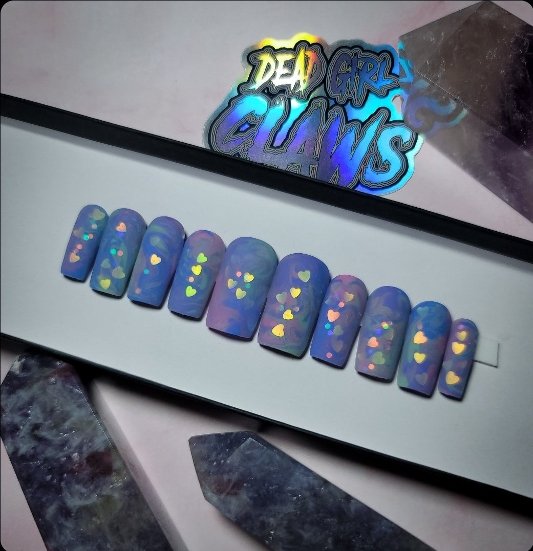 Dream Girl (Thermal) Press on Nail Set