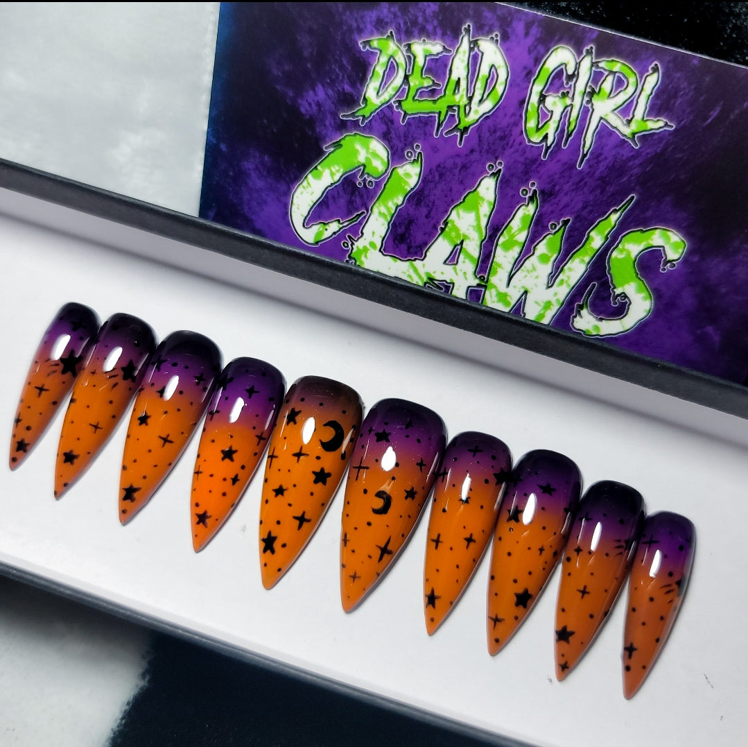 Halloween Night Press on Nail set