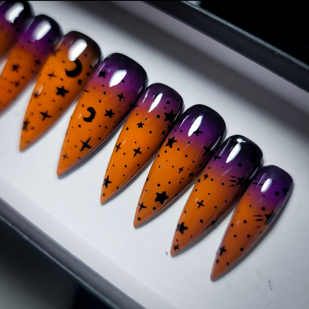 Halloween Night Press on Nail set