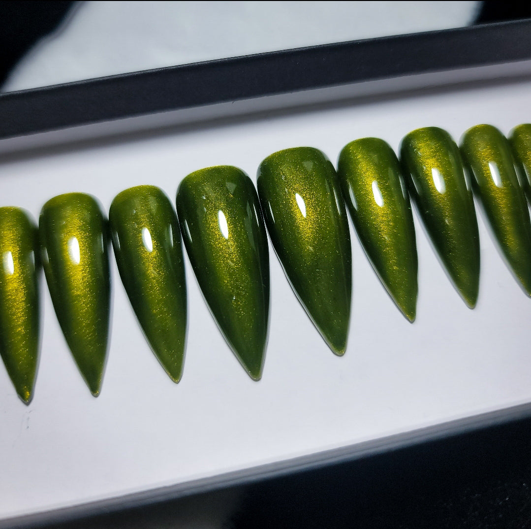 Swamp thing Press on Nail set