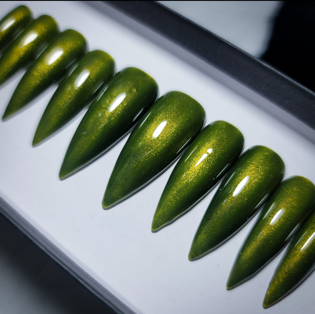 Swamp thing Press on Nail set