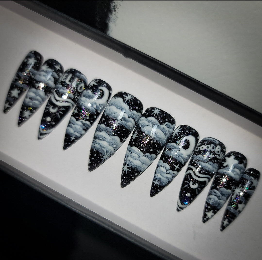 Witchy Press on Nail set