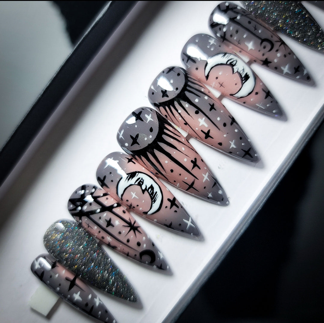 Sorcery Press on Nail Set (Thermal Changing)