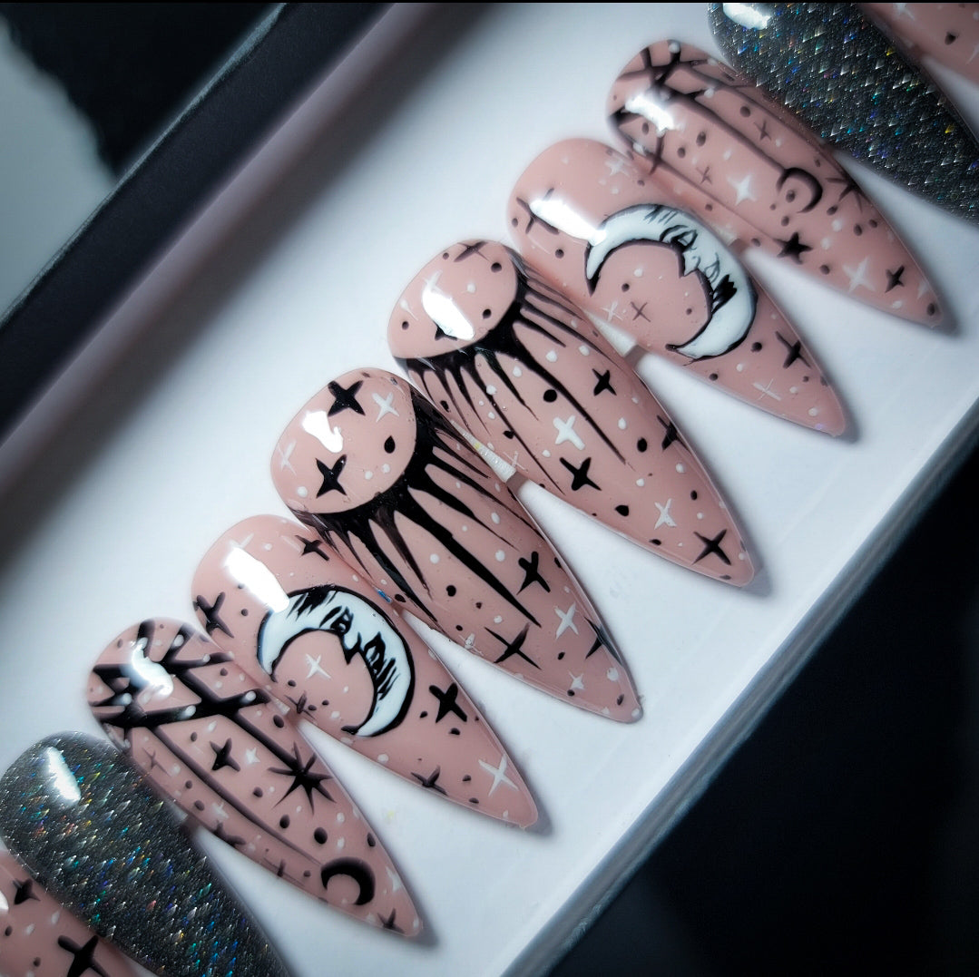 Sorcery Press on Nail Set (Thermal Changing)