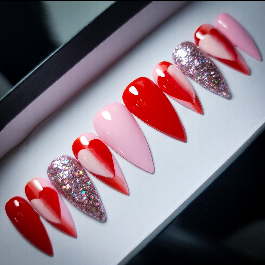 Love Press on Nail Set
