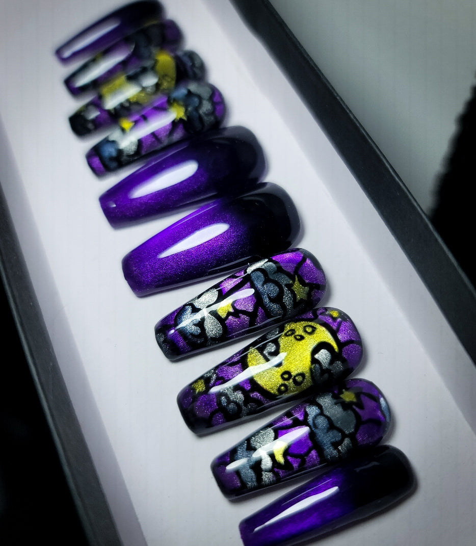 Full Moon Press on Nail Set