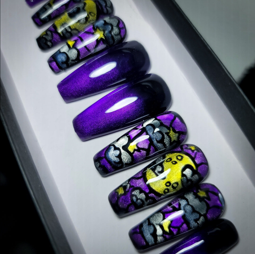 Full Moon Press on Nail Set
