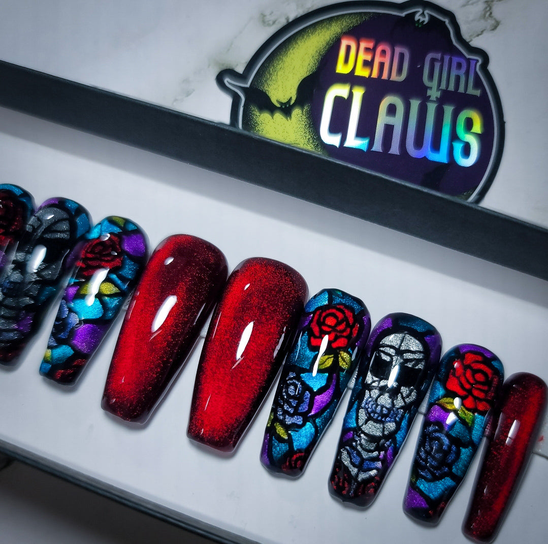 Ex Mortis Press on Nail Set