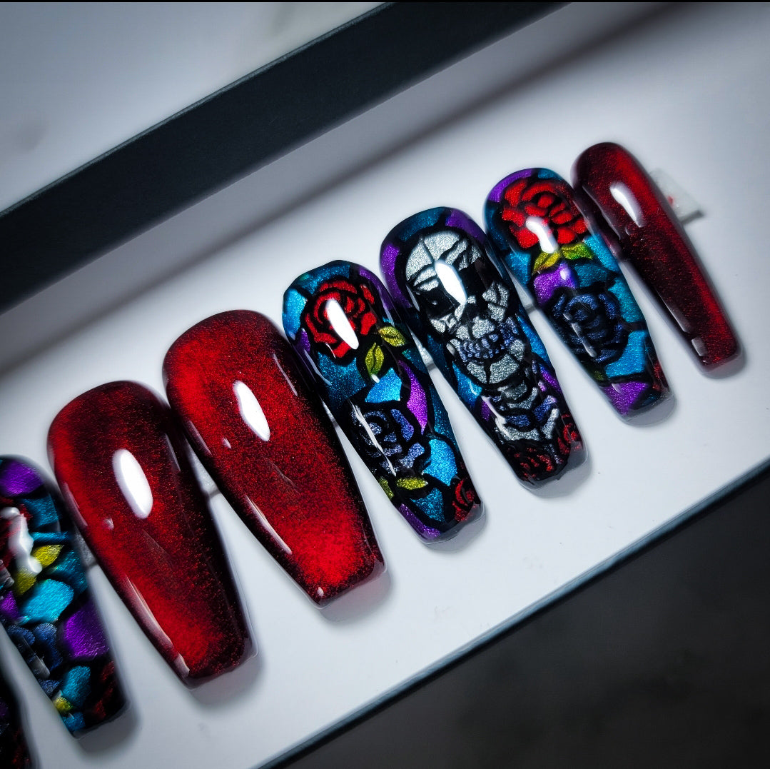 Ex Mortis Press on Nail Set