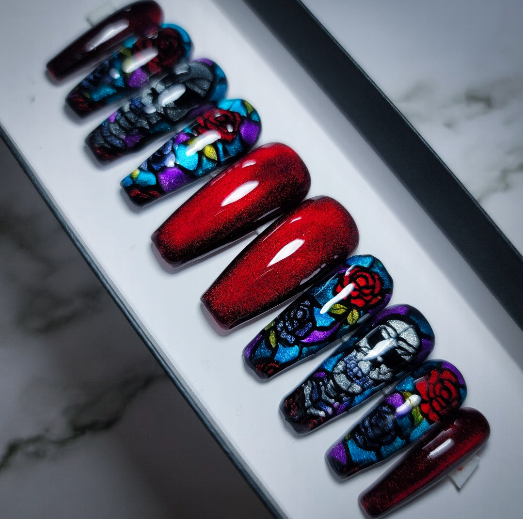 Ex Mortis Press on Nail Set
