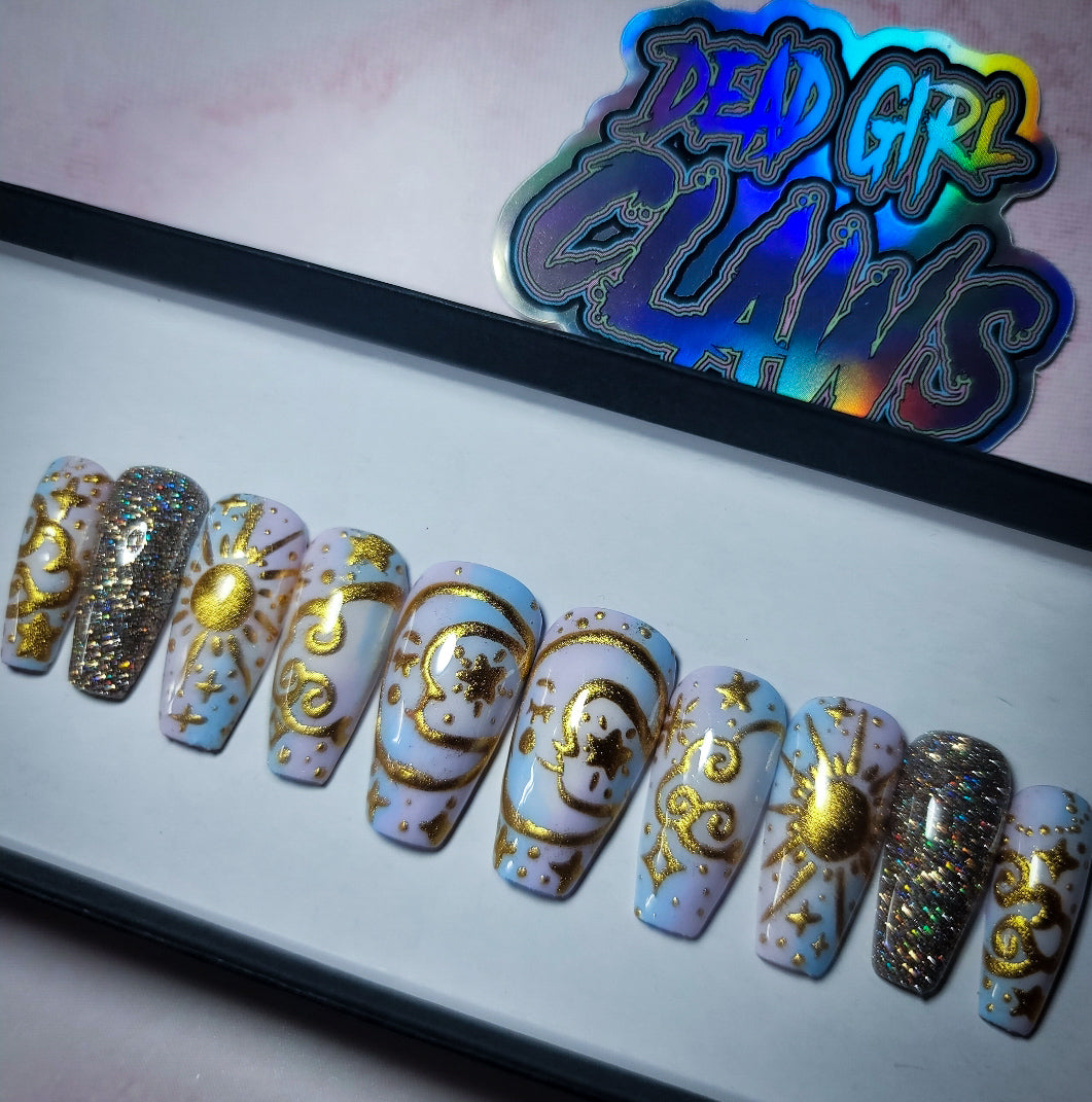 Divinity Press on Nail Set