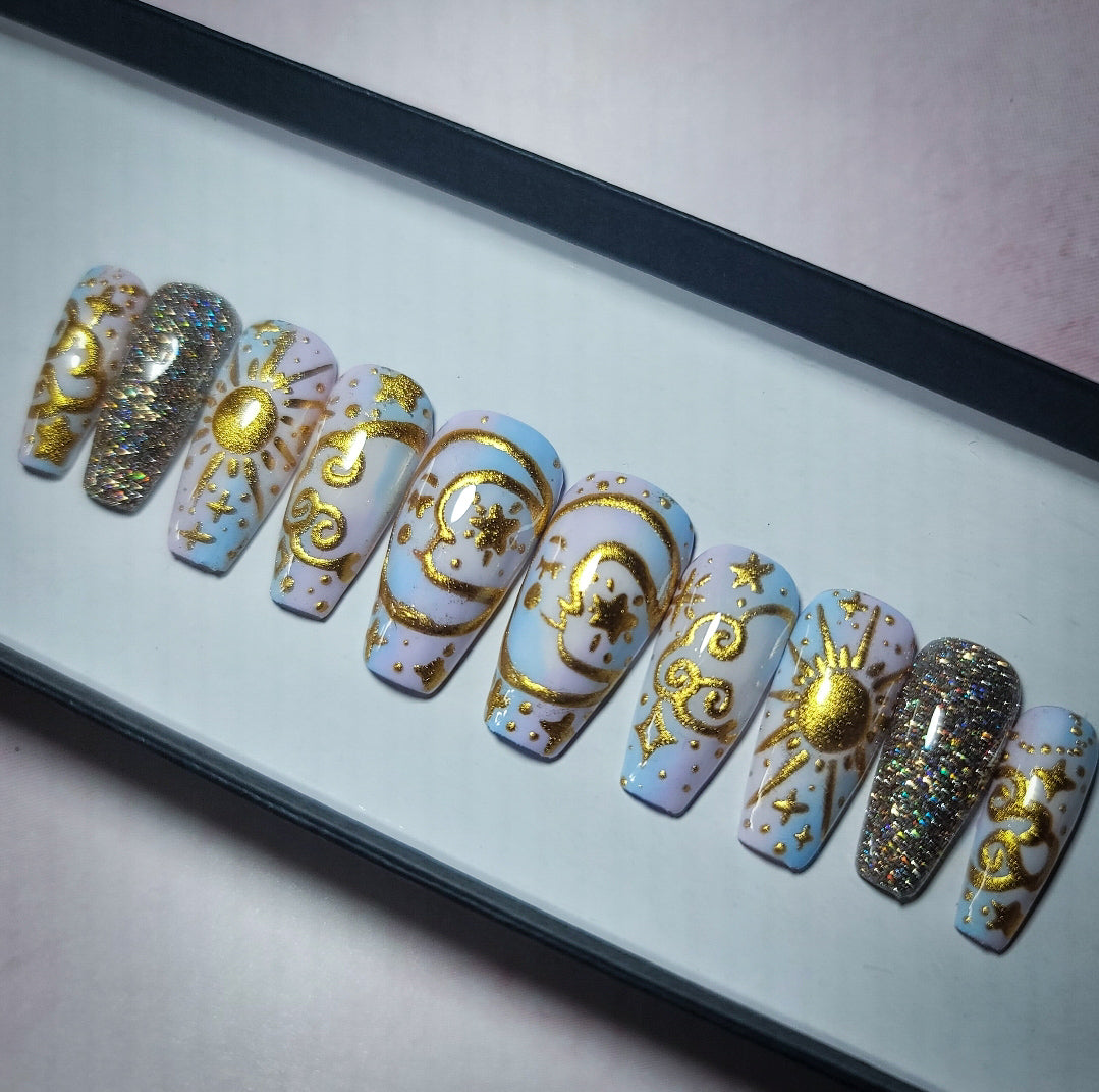 Divinity Press on Nail Set