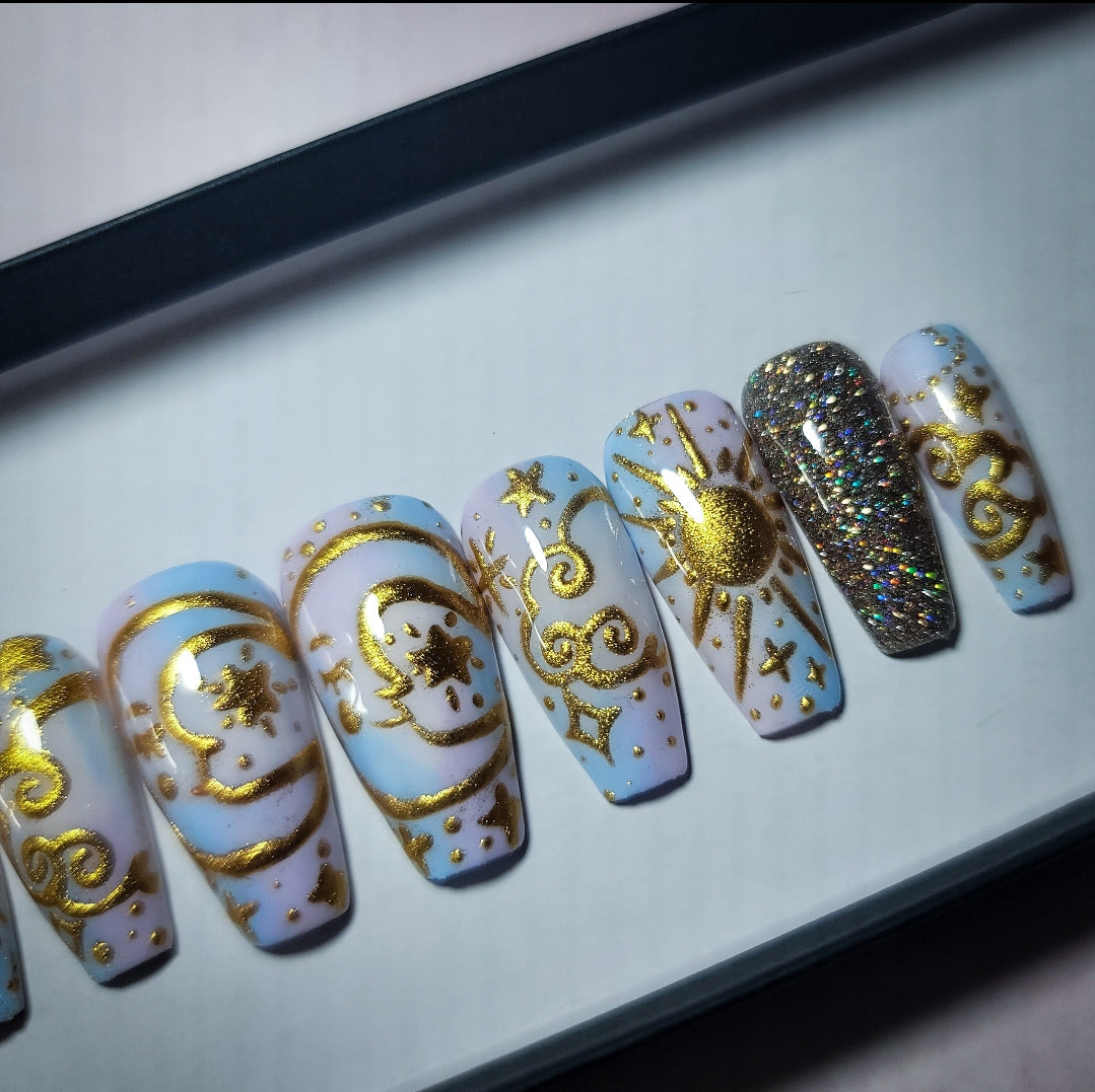 Divinity Press on Nail Set