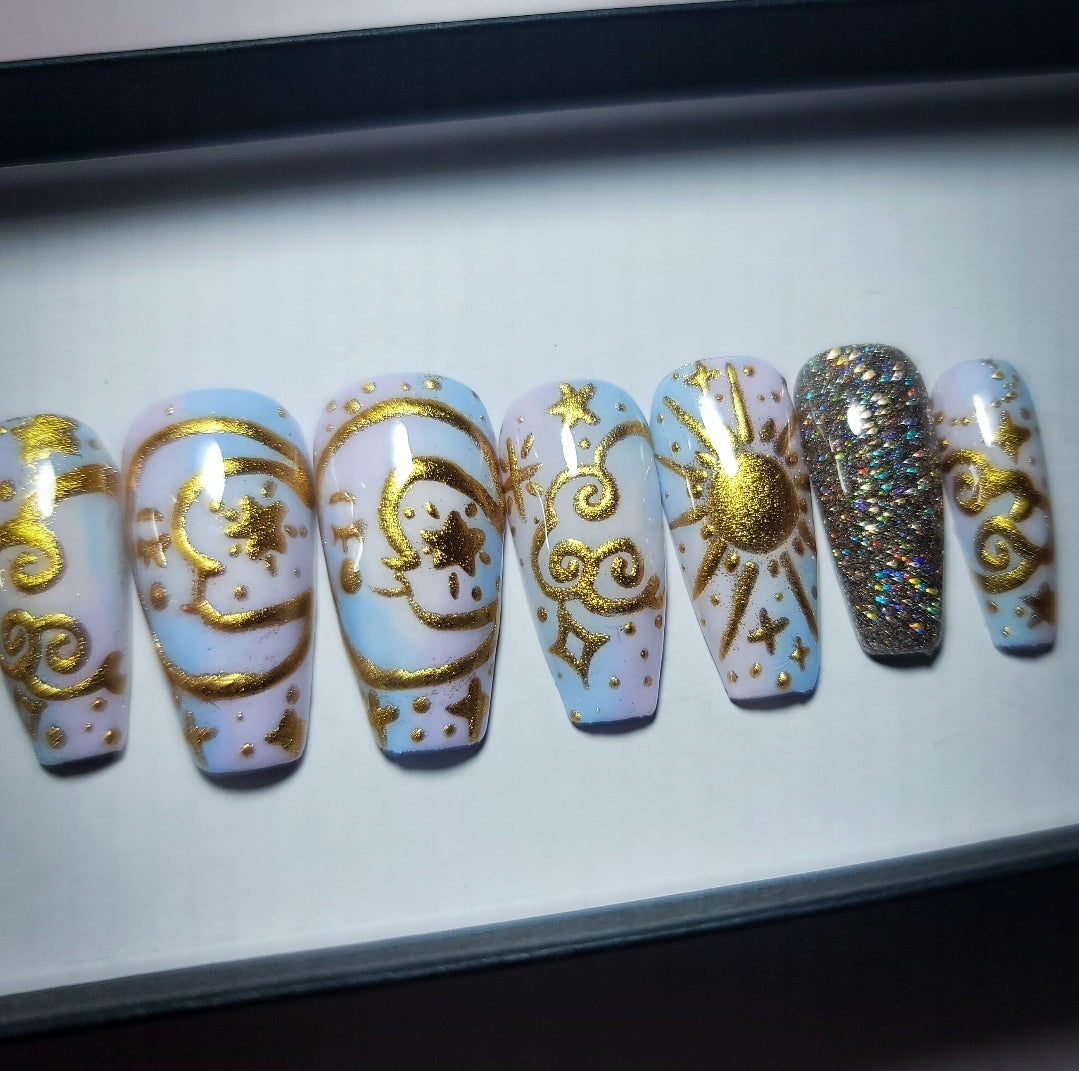 Divinity Press on Nail Set