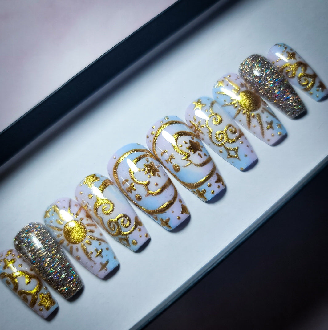 Divinity Press on Nail Set