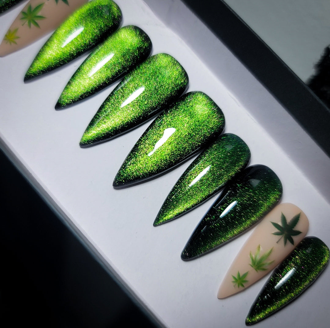 420 Press on Nail Set