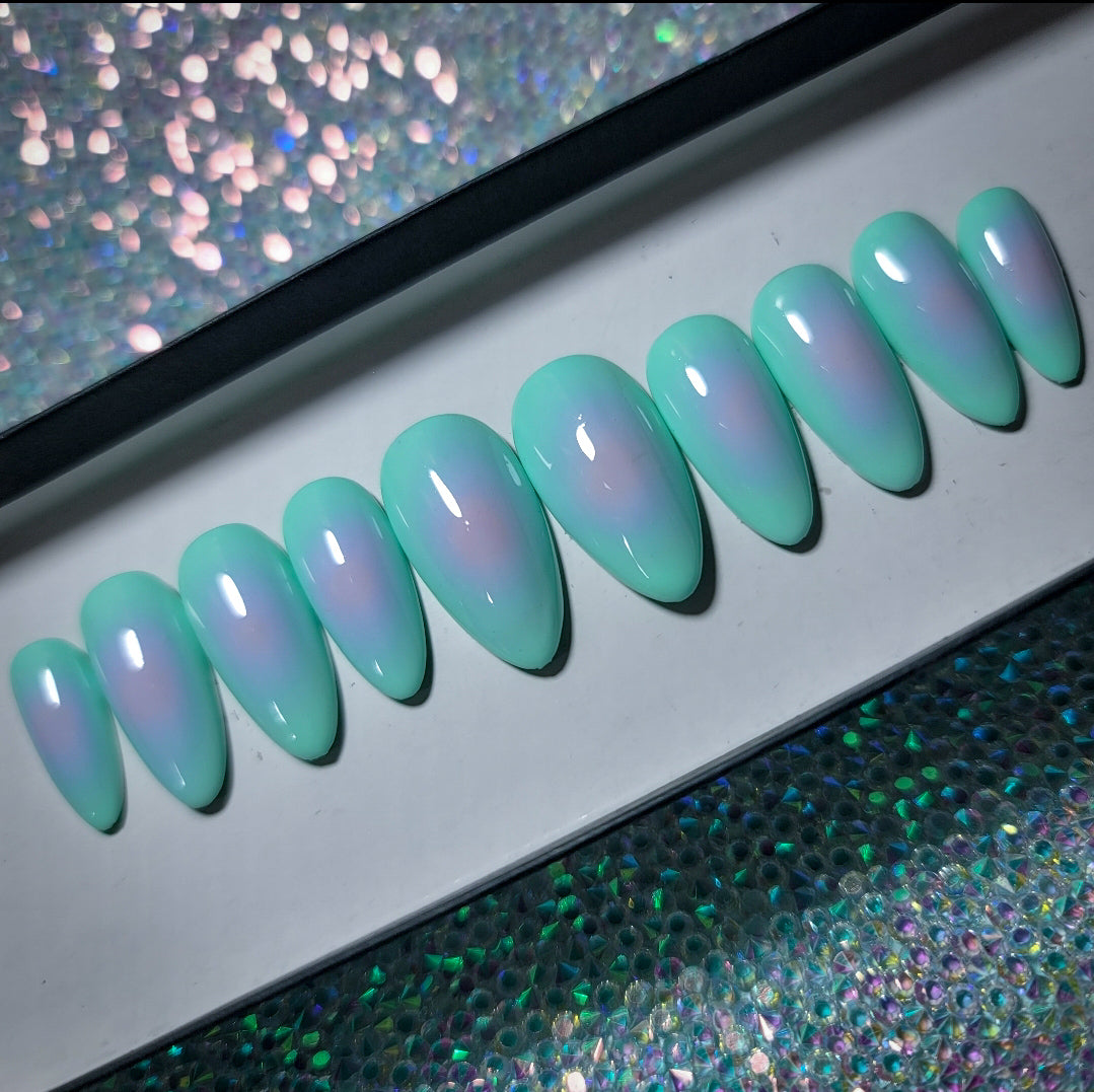 Spring Aura Press on Nails