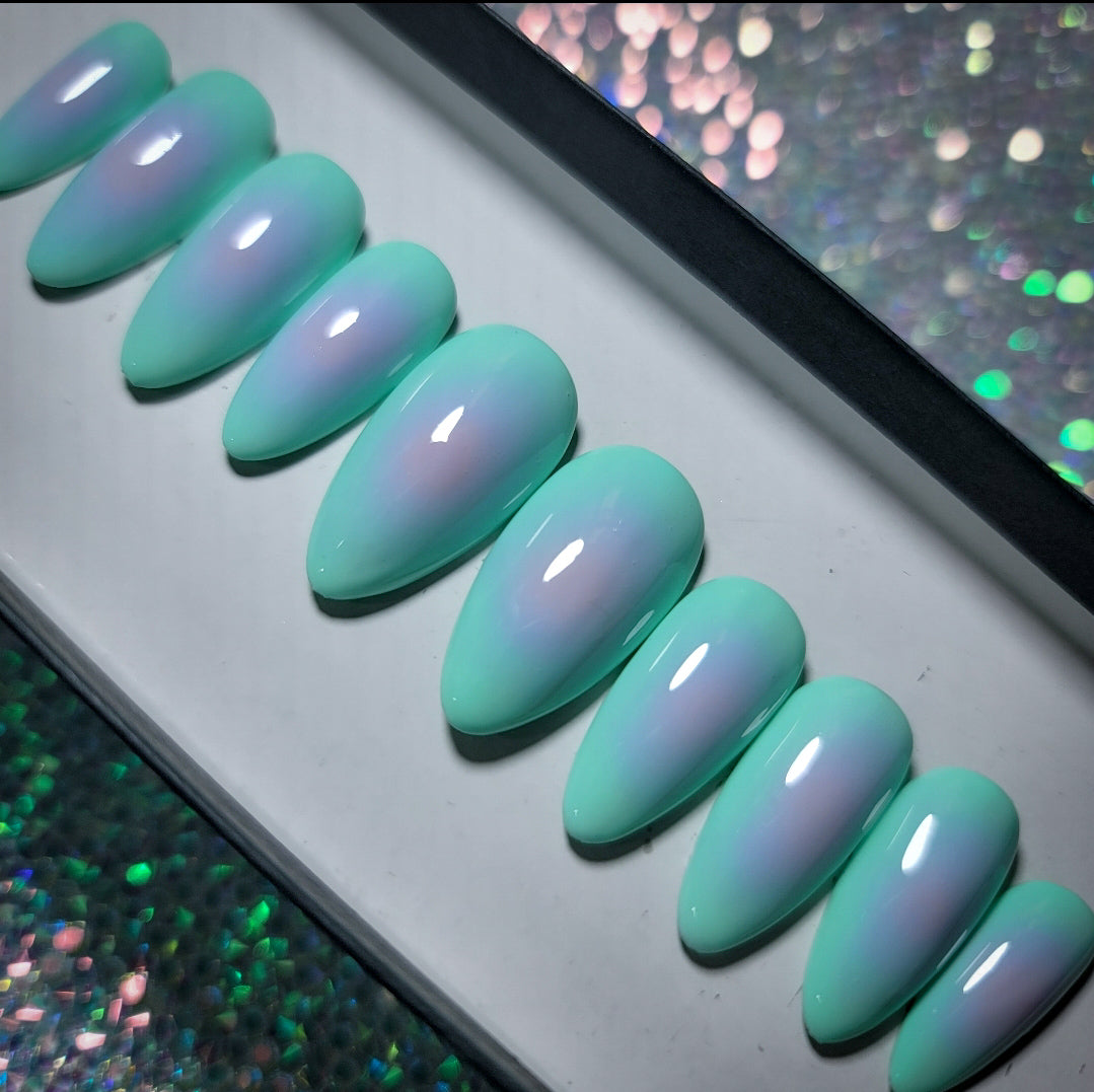 Spring Aura Press on Nails