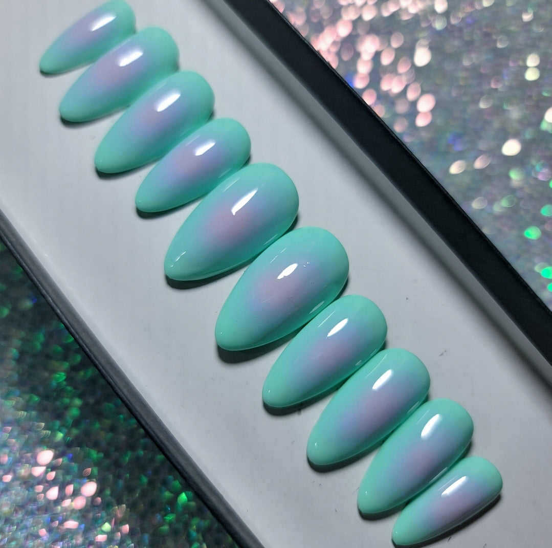 Spring Aura Press on Nails