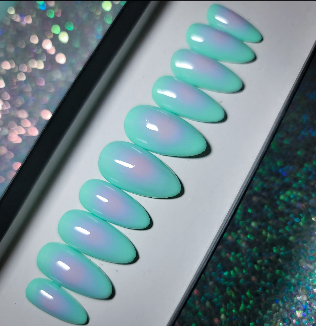 Spring Aura Press on Nails