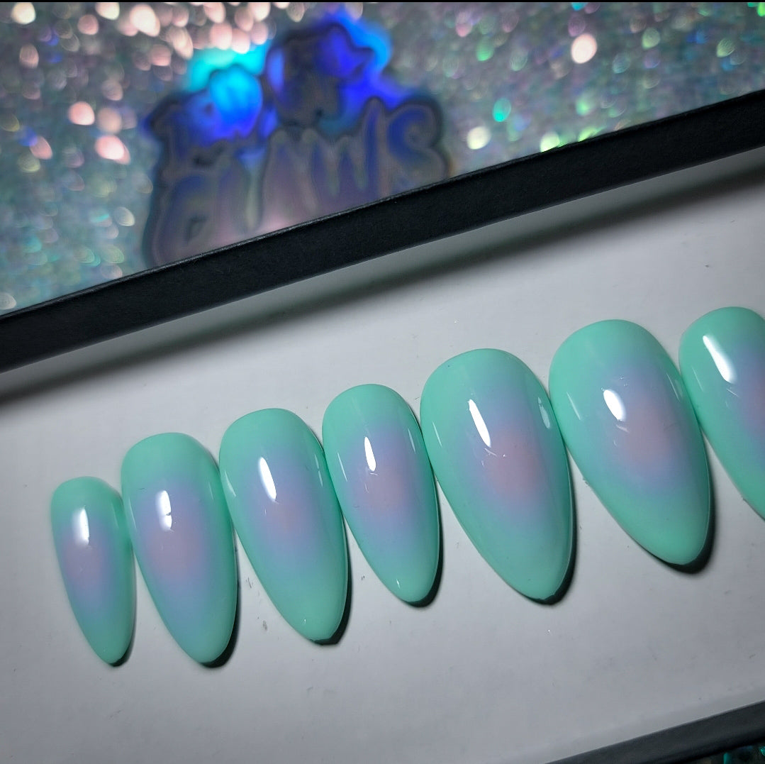 Spring Aura Press on Nails