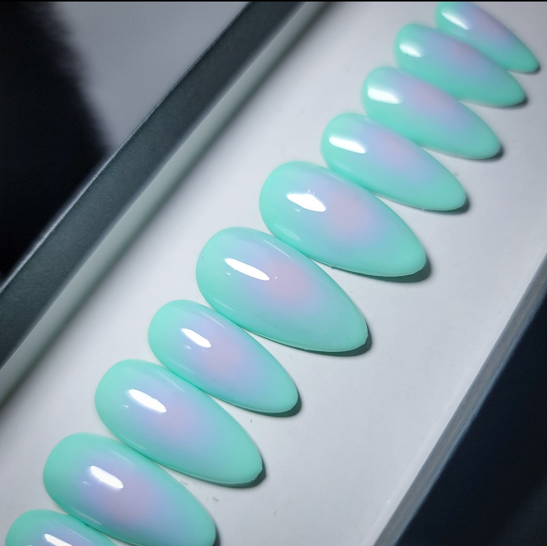 Spring Aura Press on Nails