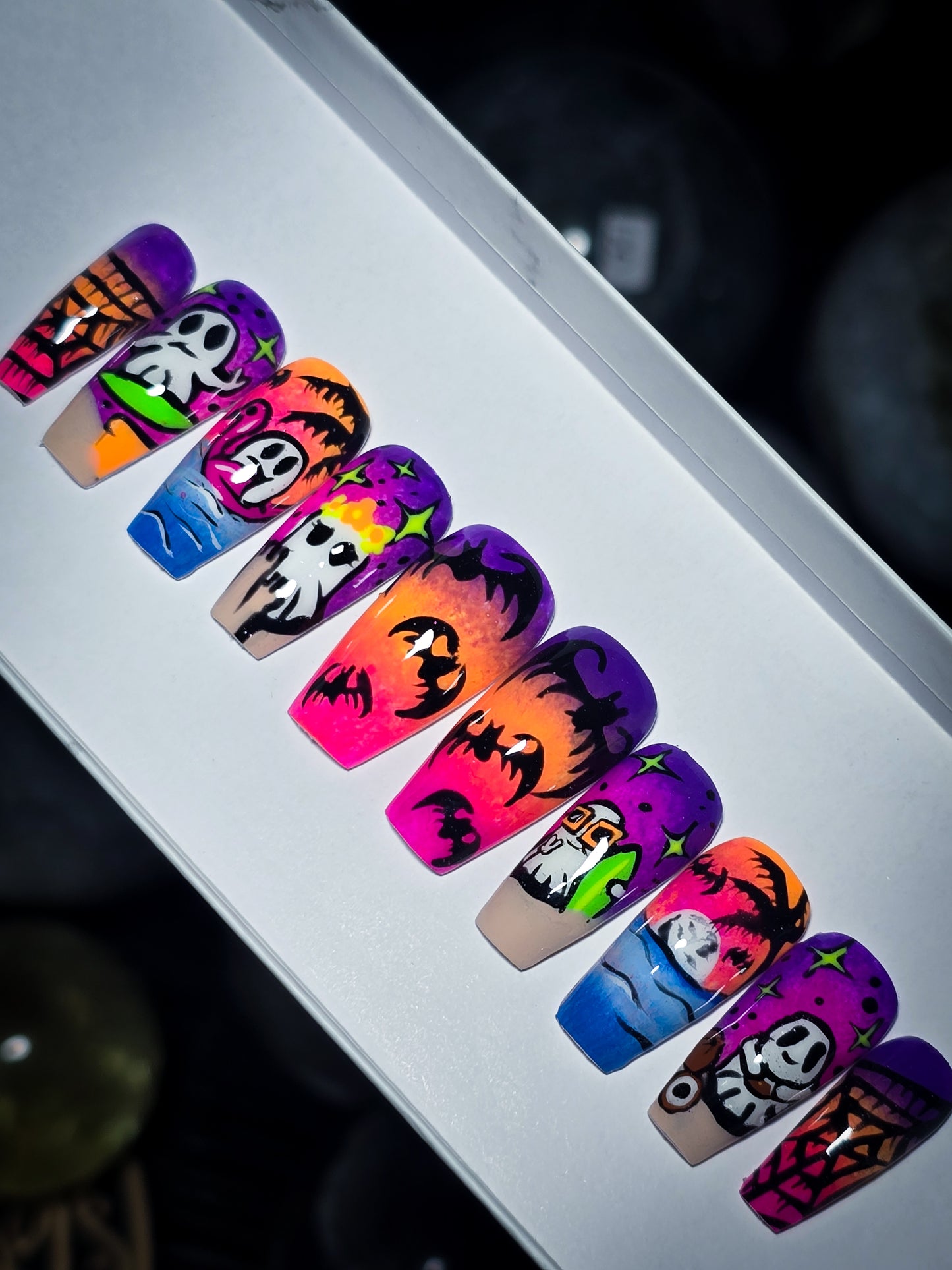 Ghoulish Getaway Press on Nail Set