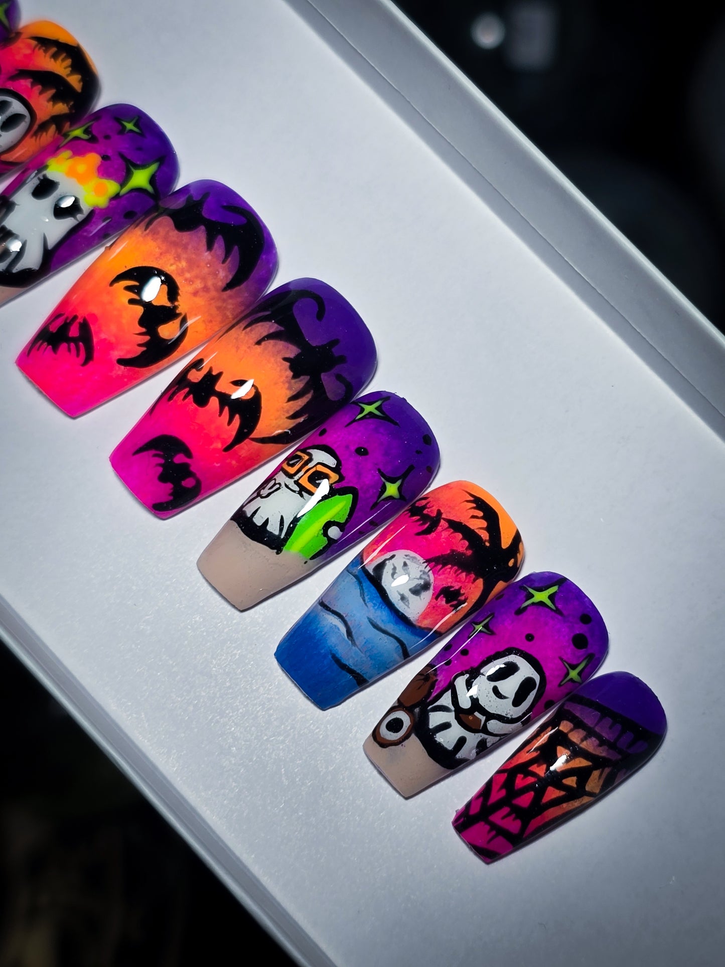 Ghoulish Getaway Press on Nail Set