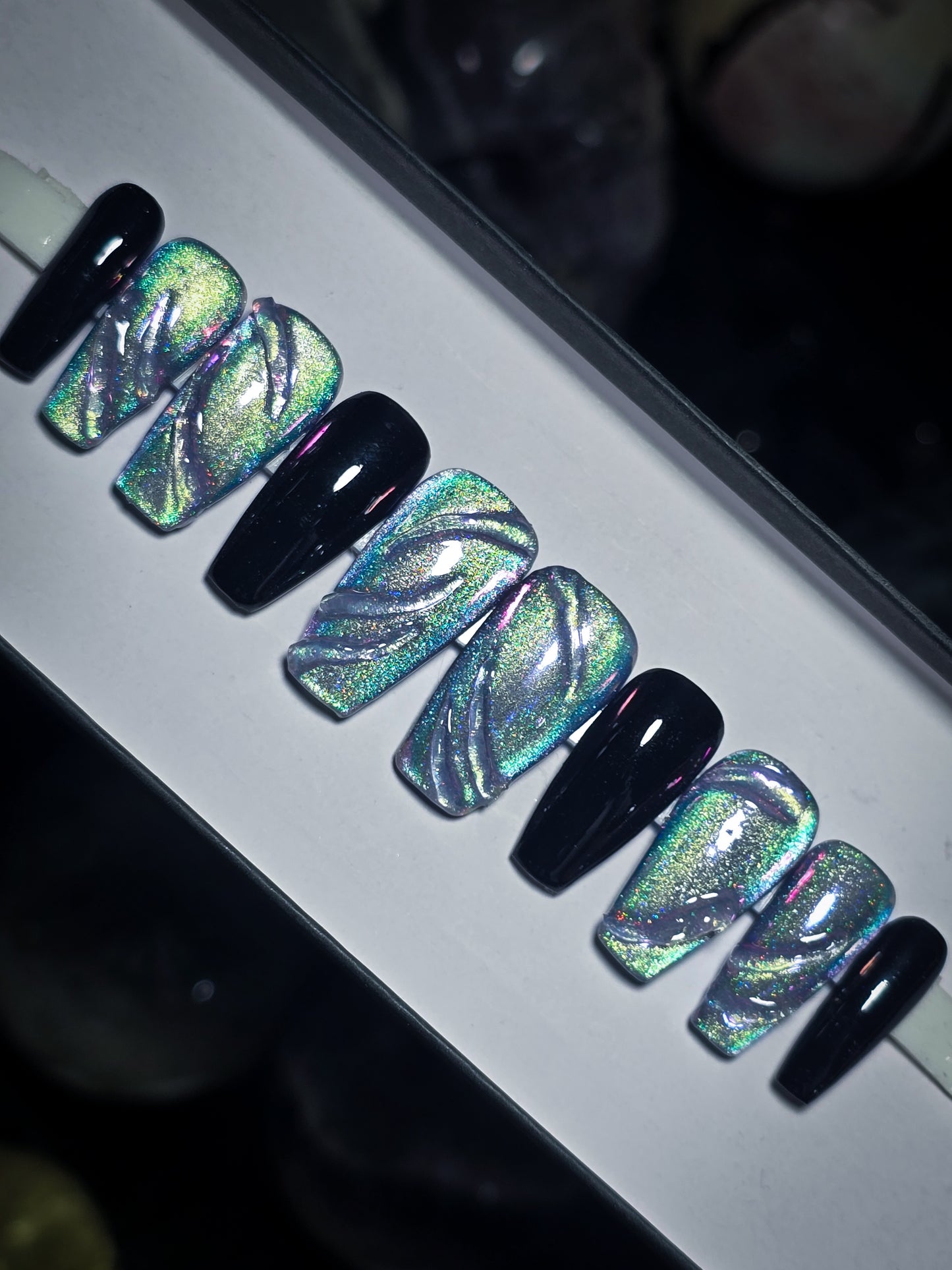 Galactic Veil Press on Nail Set
