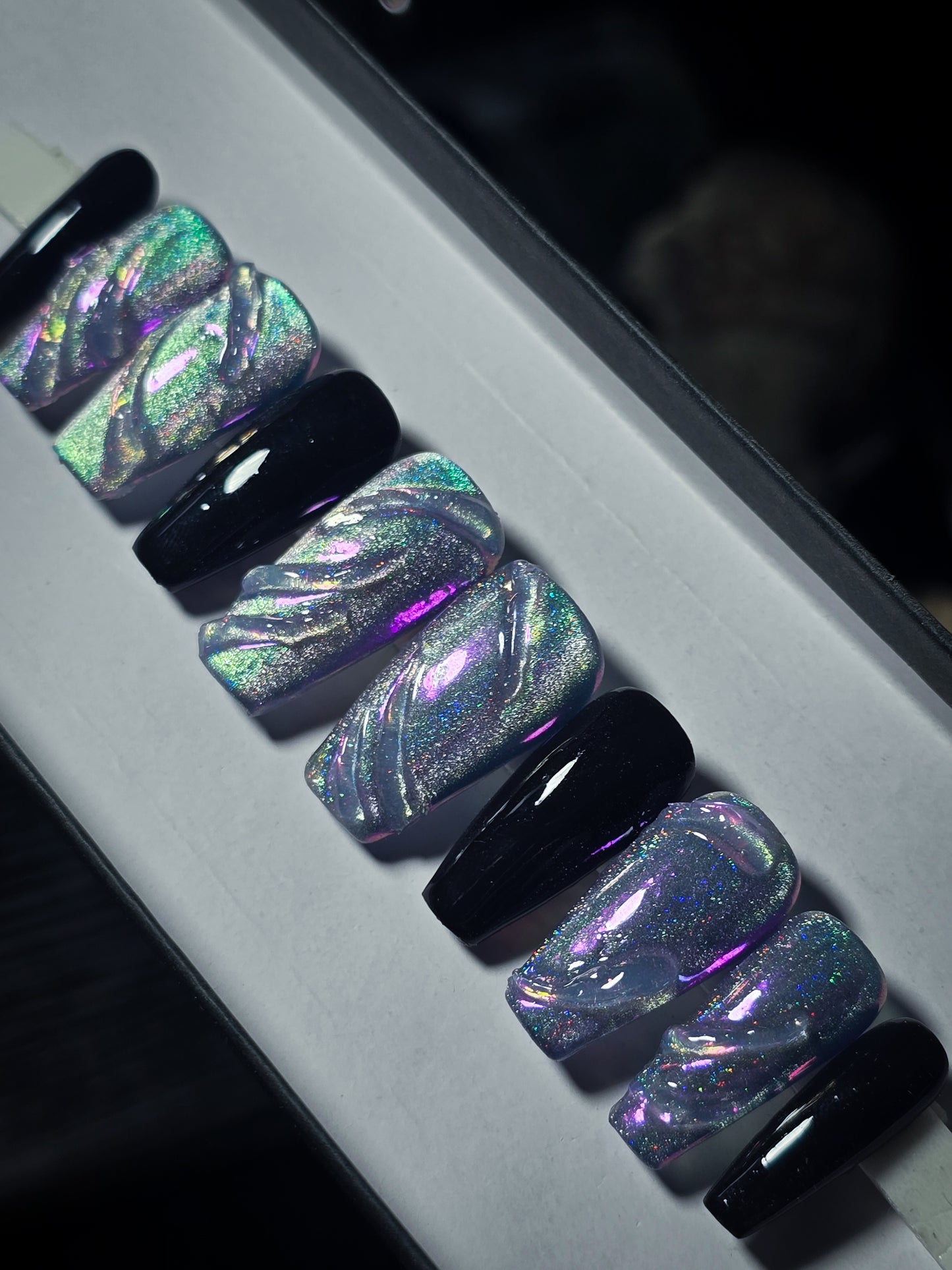 Galactic Veil Press on Nail Set