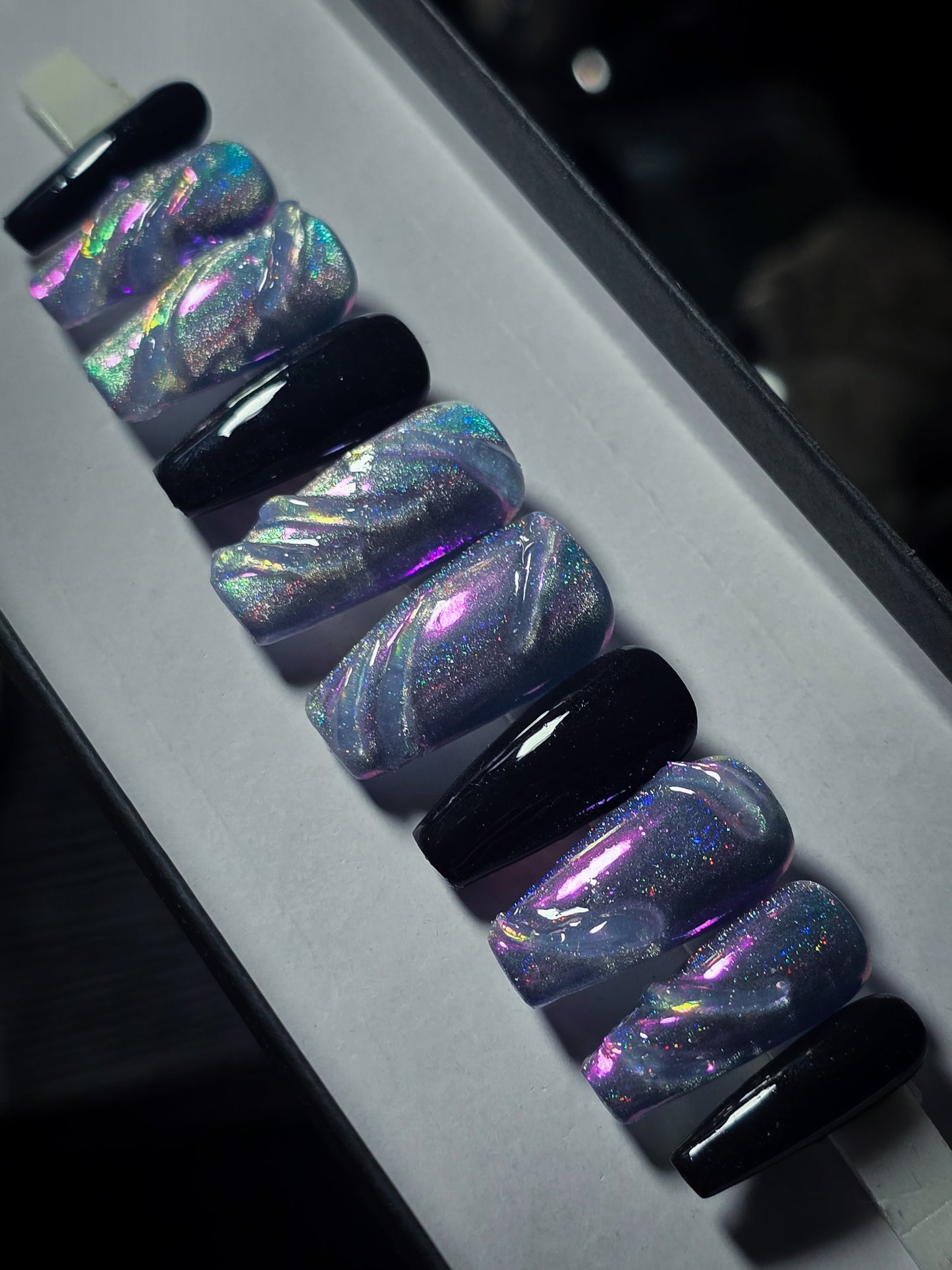 Galactic Veil Press on Nail Set