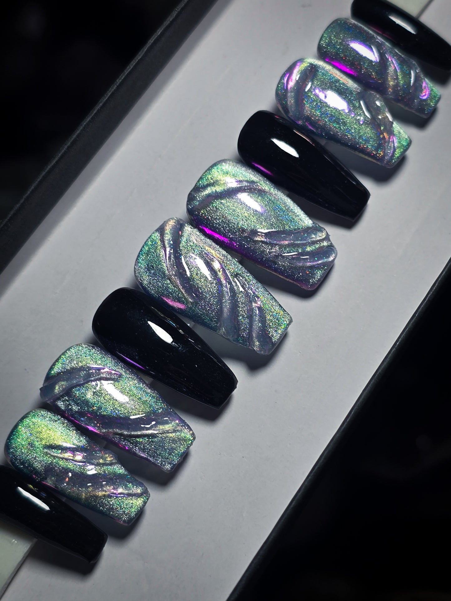 Galactic Veil Press on Nail Set