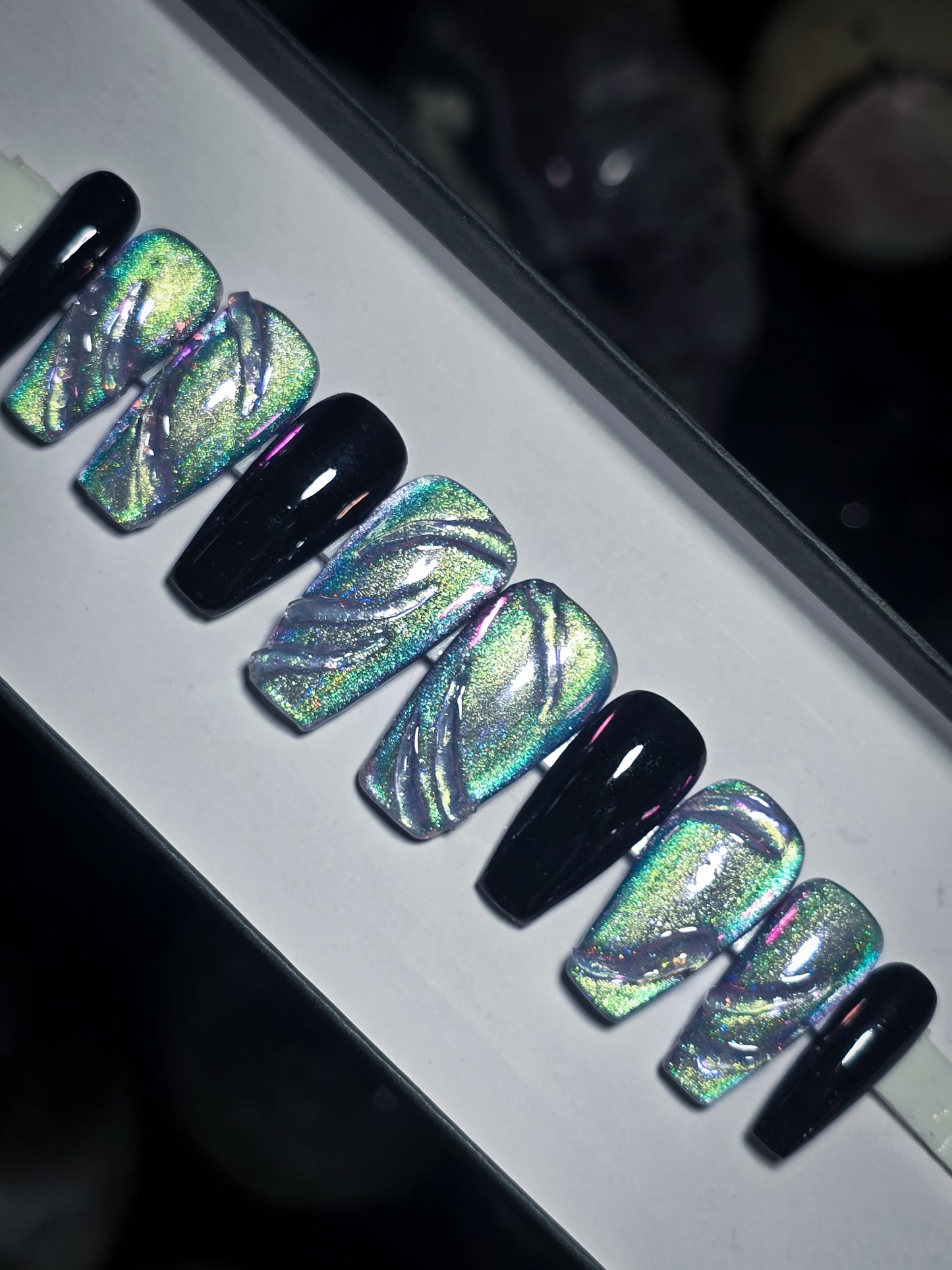 Galactic Veil Press on Nail Set