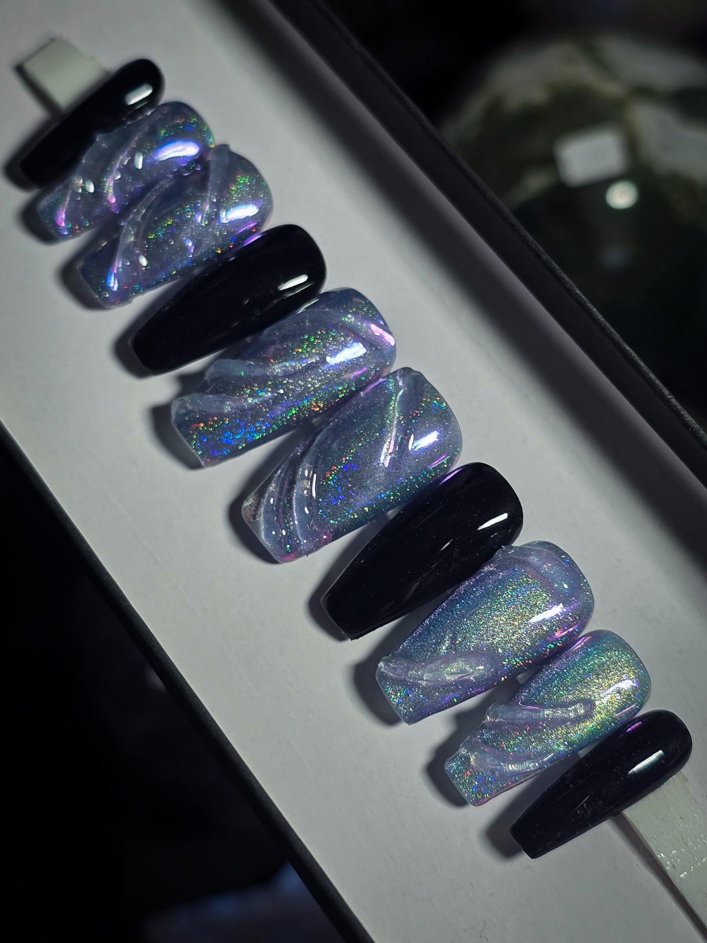 Galactic Veil Press on Nail Set